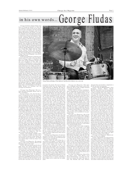 In His Own Words... George Fludas