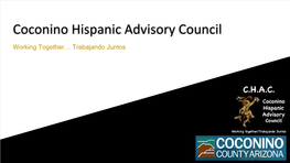 Coconino Hispanic Advisory Council