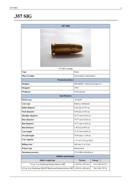 357 Sig 1 .357 Sig