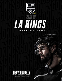 La Kings 2018-19 Training Camp Guide