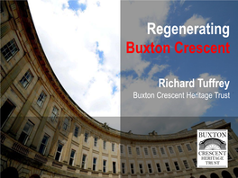 Regenerating Buxton Crescent