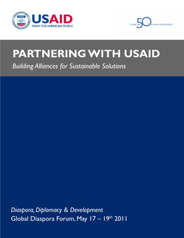 PARTNERING with USAID Building Alliances for Sustainable Solutions