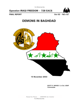 Demons in Baghdad