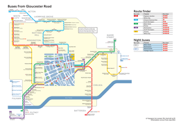 Buses from Gloucester Road