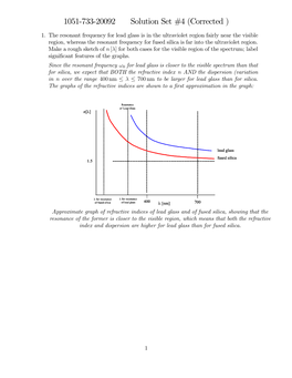 1051-733-20092 Solution Set #4 (Corrected )