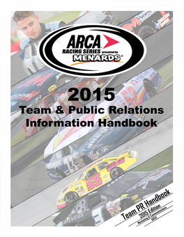 Team & Public Relations Information Handbook
