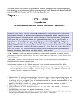 Paper 112 1972 – 1982 Negotiation
