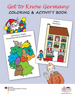 Get to Know Germany COLORING & ACTIVIT Y BOOK