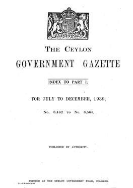 Government Gazette
