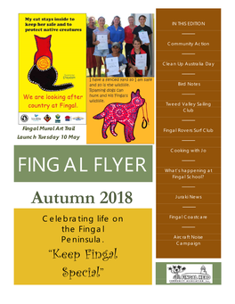 Fingal Flyer Autumn 2018