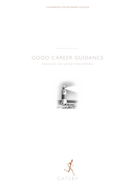 Gatsby Benchmarks for Good Career Guidance