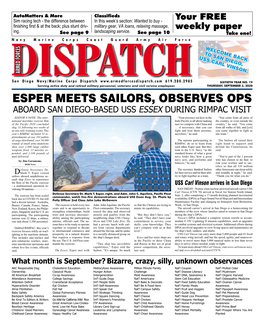 Esper Meets Sailors, Observes