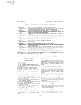 48 CFR Ch. 2 (10–1–97 Edition) Ch. II, App. G