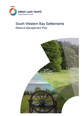 South Western Bay Settlements Reserve Management Plan – June 2015