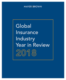 Global Insurance Industry Year in Review