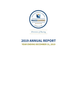 Division of Racing Annual Report 2019