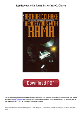 Rendezvous with Rama by Arthur C. Clarke