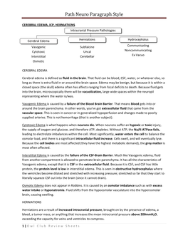 Path Neuro Paragraph Style