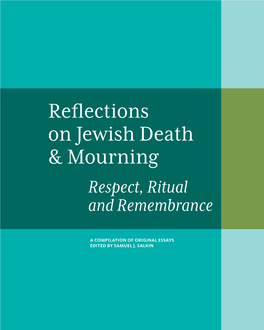 Reflections on Jewish Death & Mourning