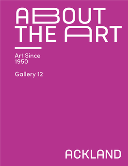 Art Since 1950: Gallery 12