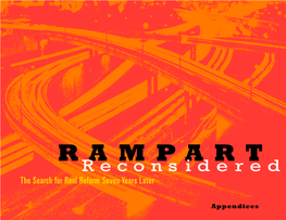 Rampart Review Panel