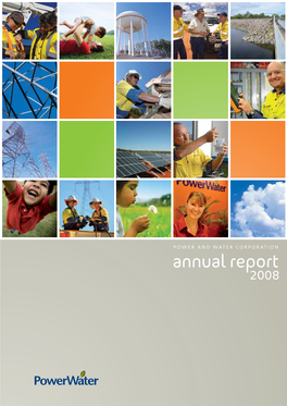 Power and Water Annual Report 2008