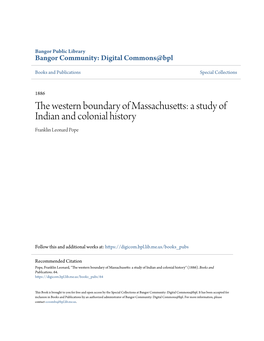 A Study of Indian and Colonial History Franklin Leonard Pope