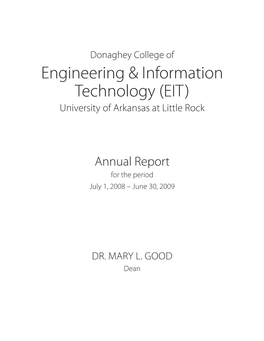 Engineering & Information Technology (EIT)