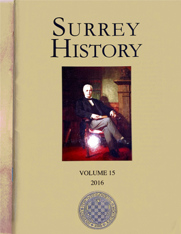 Surrey History 15.Pdf