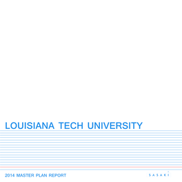 Louisiana Tech Enterprise Campus Master Plan