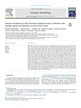 Disease Surveillance in Wild Victorian Cacatuids Reveals Co-Infection With