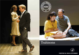 Programme Trahisons 14/15