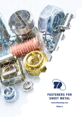 Fasteners for Sheet Metal