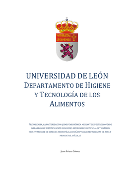 Caracterización Genotípica Y Quimiotaxonómica De Especies Termofílicas De Campylobacter Aisladas De Carne De Ave