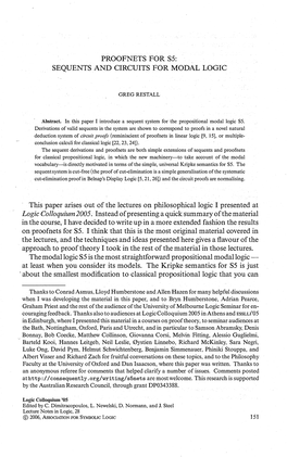 Proofnets for S5: Sequents and Circuits for Modal Logic