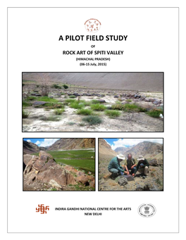 A PILOT FIELD STUDY of ROCK ART of SPITI VALLEY (HIMACHAL PRADESH) (06-15 July, 2015)