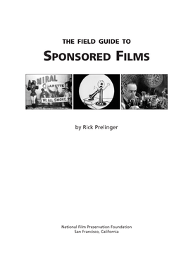 Download a PDF of Rick Prelinger's the Field Guide to Sponsored Films