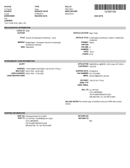 DUE DATE LENDERS *CUY, EYM, NTE, ORU, VPI STATUS in Transit