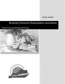 2021-2022 Kentucky Extension Homemakers Association