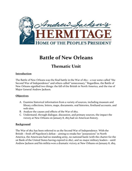 Battle of New Orleans