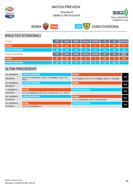 Match Program