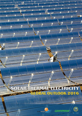 Solar Thermal Electricity Global Outlook 2016 2