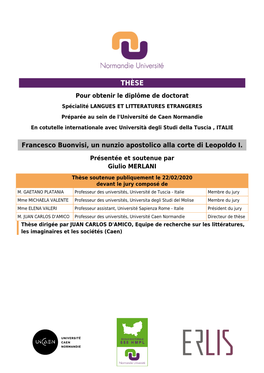 Francesco Buonvisi, Un Nunzio Apostolico Alla Corte Di Leopoldo I