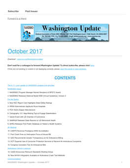 Washington Update! to Direct Subscribe, Please Click Here