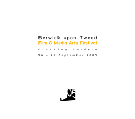 Berwick Upon Tweed Film & Media Arts Festival