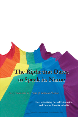 The Right That Dares to Speak Its Name