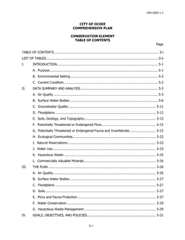 Conservation Element (PDF)