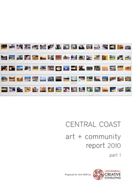 CENTRAL COAST Art + Community Report 2010 Part 1