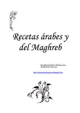 Recetas Arabes