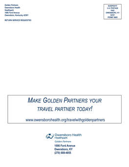 Make Golden Partners Your Travel Partner Today!